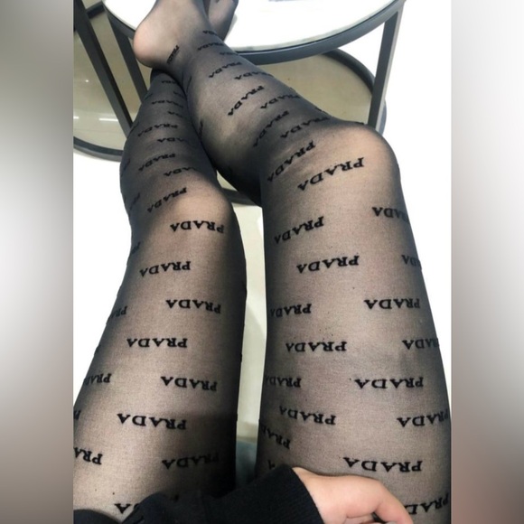 Luxury Print Stockings Tights Pantyhose - Picture 1 of 1